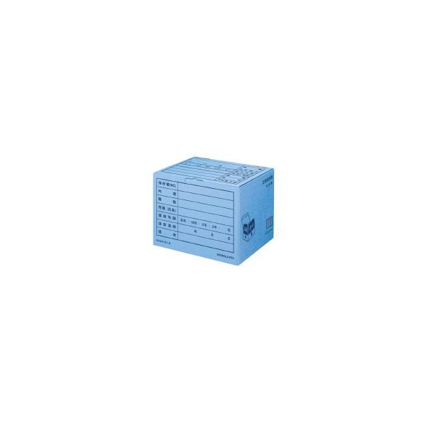 コクヨ KOKUYO B4A4-BX-B 【20個入】文書保存箱【カラー・フォルダー用】 B4A4BXB カラー文書保存箱 ブルー
