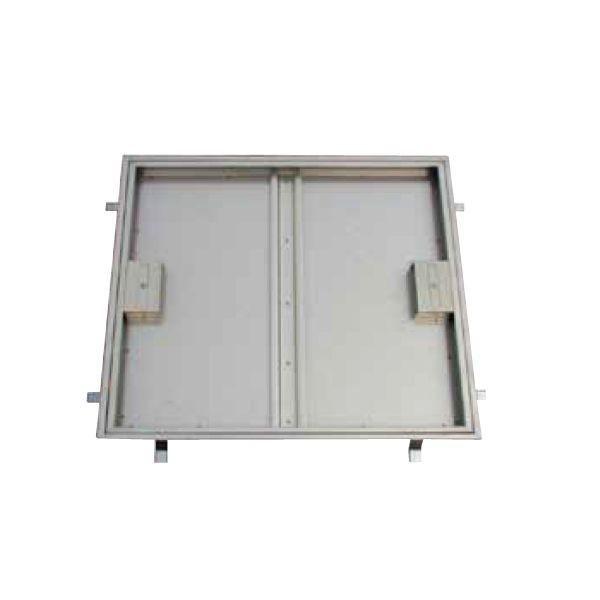 ホーコス TS-1ML-300 直送 代引不可 ステンレス フロアーハッチ ネジ固定ロック式 300mm角 モルタル用 TS1ML300