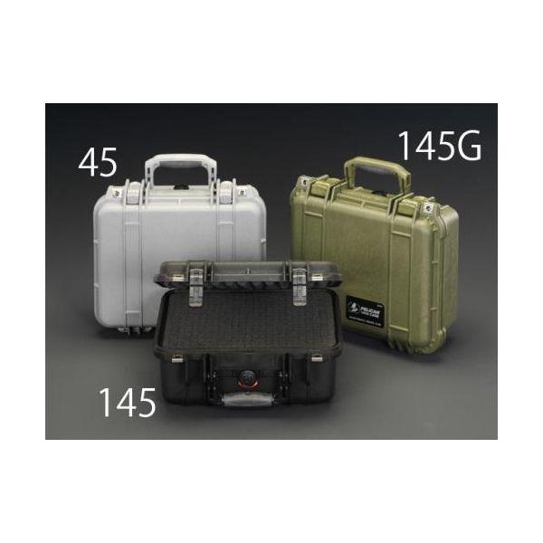【個人宅配送不可】直送 代引不可 エスコ EA657-145 371x258x152mm/内寸万能防水ケース黒 EA657145【キャンセル不可】