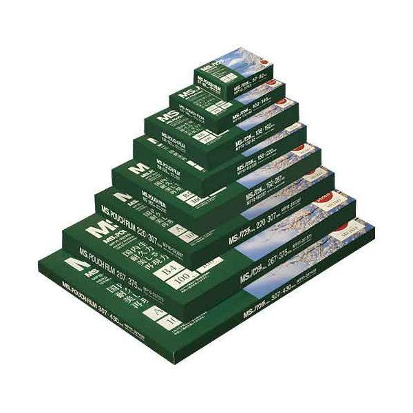 4993460231847 明光商会 パウチフイルム MP10−220307 A4 100枚 5箱 パウチフィルム