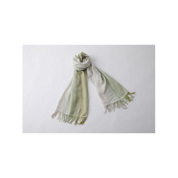 4529043032893 【10個入】グラデーションストール 3．うぐいす×うす緑【キャンセル不可】 GU-2800-3 今治 オリム