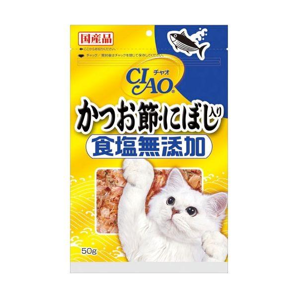4901133711312 【24個入】 CIAOかつお節・にぼし入り50g【キャンセル不可】