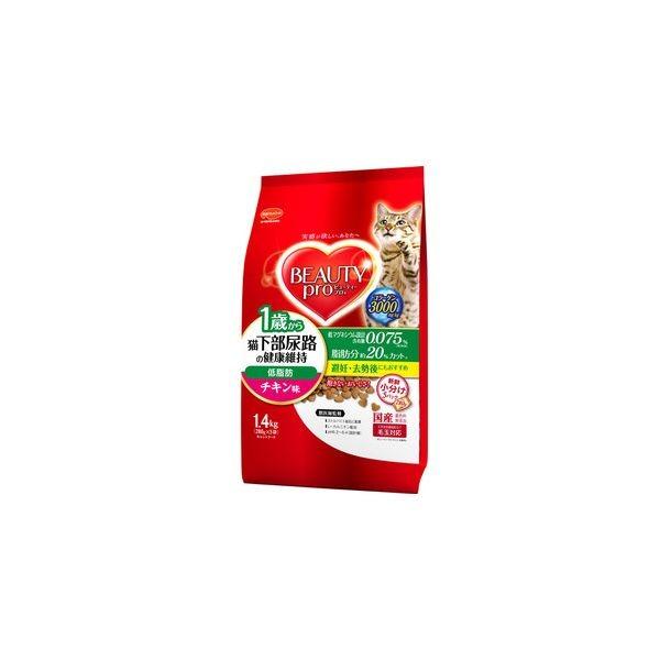 4902112043943 【8個入】ビューティーPC猫下部低脂肪チキン1．4kg【キャンセル不可】 ビューティープロ チキン味 1歳から 13,260円