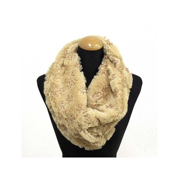 4534253661962 【10個入】もこもこポリエステル素材 スヌード AF ベージュ【キャンセル不可】