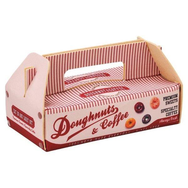 4945119093795 【72個入】 ティッシュケース（ドーナツボックス）レッド SF−4012−RD【キャンセル不可】