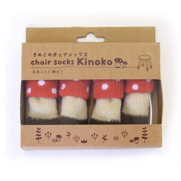 4511546095437 【40個入】 チェアソックス きのこ ベニイロタケ CSK−KNK−01【キャンセル不可】