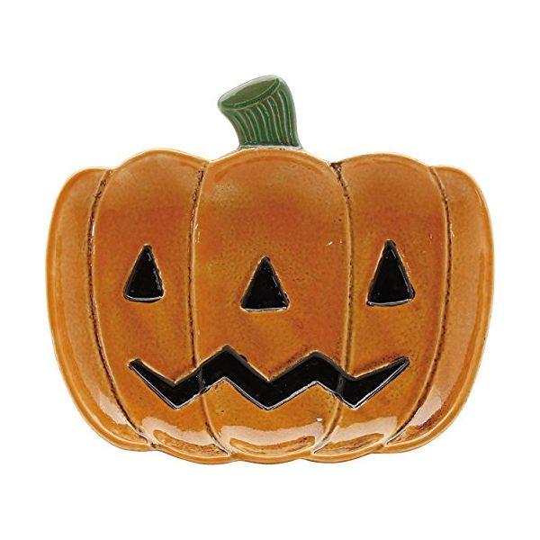 4988441829717 【15個入】ノルディックデコ ハロウィンプレート （L） カボチャ 400816102【キャンセル不可】 丸和貿易