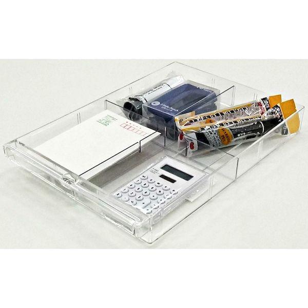 【個人宅配送不可】宮成製作所 AP-109LD 直送 代引不可 クリアトレーキャビネット（オールロックタイプ） ダイヤル錠 ロータイプ A4 浅型6段 深型3段_3