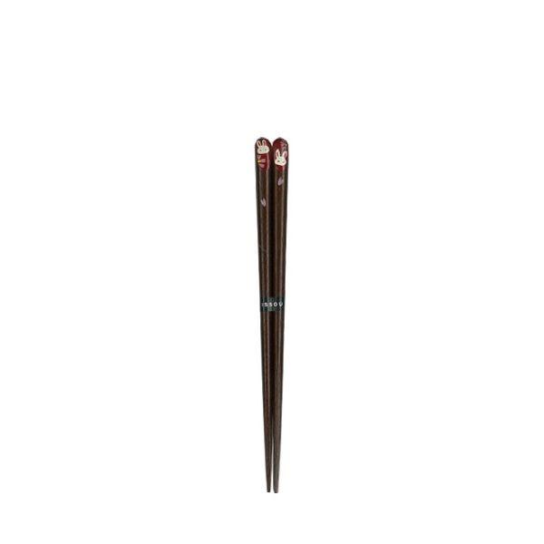 4580219387308 【15個入】 一双 会津蒔絵うさぎのお花見 20．5【キャンセル不可】