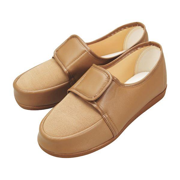 【個数：1個】4534378083083 直送 代引不可 マリアンヌ 足元応援リハビリシューズ 紳士用 GM603 25．0CM チヤ 5,195円