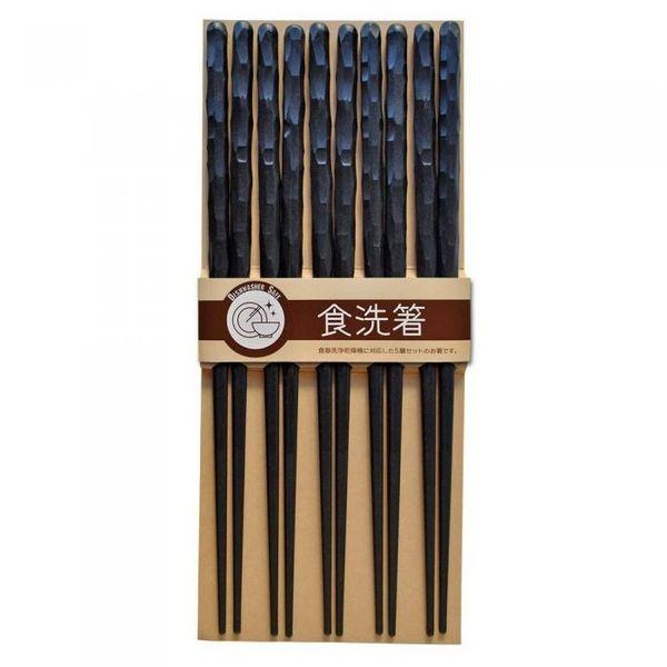 福井クラフト PBT六角箸(10膳入) 黒/金 90030715 RHSD401 福井クラフト\u003cbr\u003e福井クラフト PBT六角箸 10膳入 黒⁄金 90030715