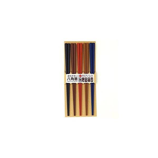 4974263317594 【20個入】 来客用彩り八角PBT箸 5P 317594【キャンセル不可】