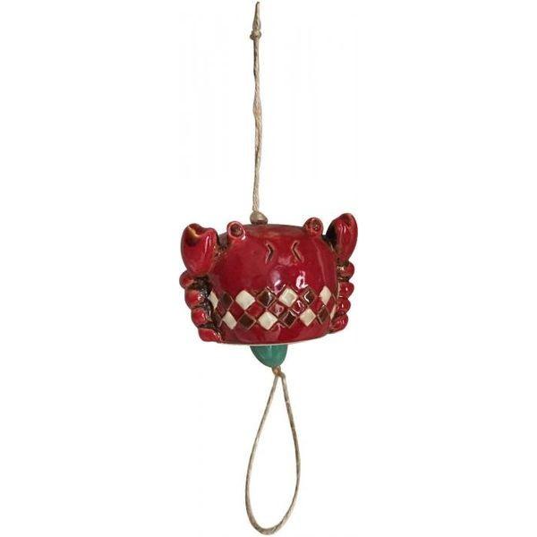 4988441825412 【60個入】ノルディックデコ 風鈴 カニ 400804204【キャンセル不可】 丸和貿易 フクロウ ネコ