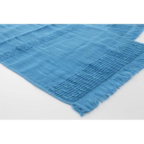 4529043000533 【20個入】たおるマフラー 10．青【キャンセル不可】 660ブルー キャラバン 1875