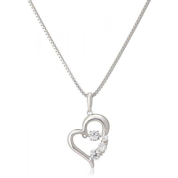 4560381901267 クロスフォー ニューヨークタダンシングストーンペンダント「D−3tone Heart」NYP−585【キャンセル不可】