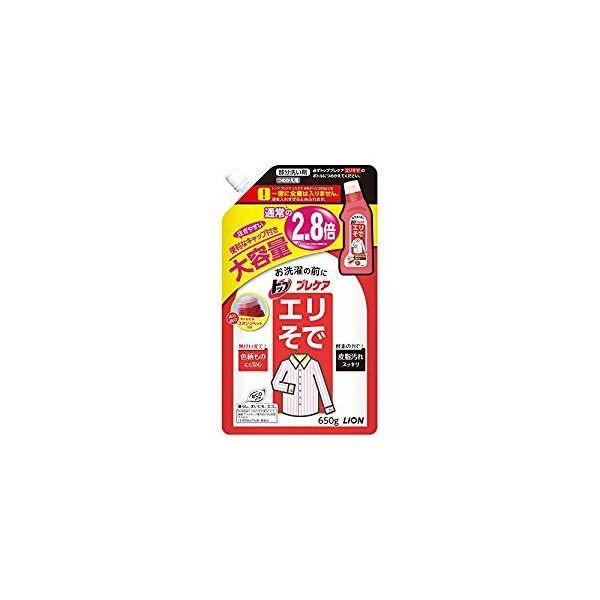 4903301231363 【16個入】 トッププレケア エリそで用つめかえ大収容能力大きさ 650g【取り止める不可】