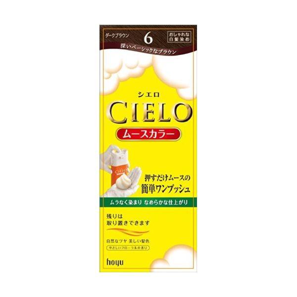4987205286179 【27個入】 シエロ ムースカラー 6 ダークブラウン【キャンセル不可】