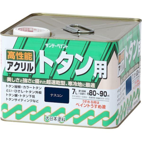 サンデーペイント 4906754040629 アクリルトタン用塗料 ナスコン 7L SPアクリルトタンA sundaypaint