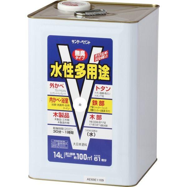 サンデーペイント 4906754265961 水性多用途 白 14L SPミズ多用途 シロ sundaypaint 日用品