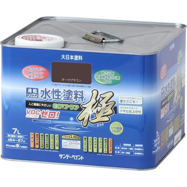 サンデーペイント 4906754275472 水性ECOアクア ダークブラウン 7L Dブラウン SP水性エコアクア