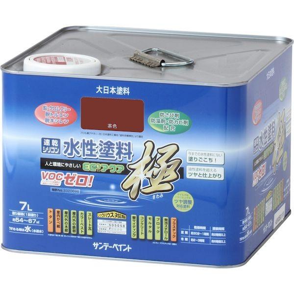 サンデーペイント 4906754275496 水性ECOアクア 茶色 7L 水性エコアクア7L SP水性エコアクア チャイロ