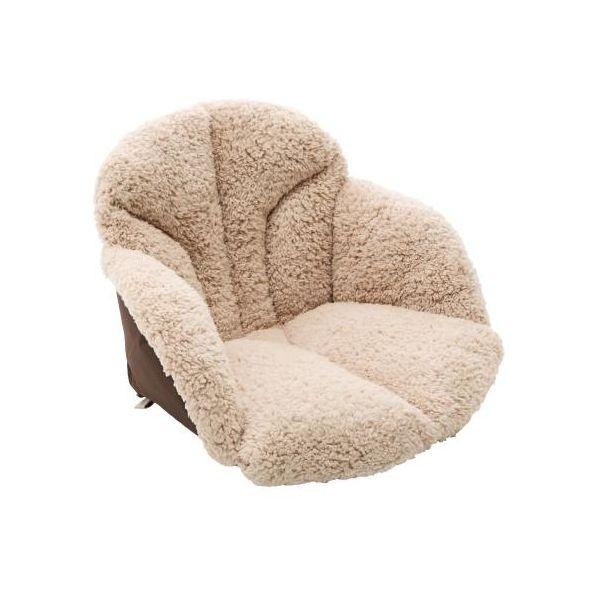 4969133378652 【6個入】 腰を包む座れる毛布 ベージュ 32980【キャンセル不可】 ベージュ毛布 コジット クッション