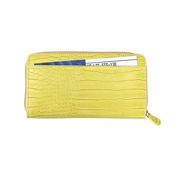 4969133952203 【7個入】 36カードたっぷり仕分け財布 イエロー 36332【キャンセル不可】