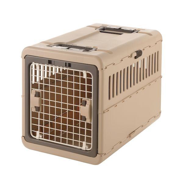 リッチェル 4973655599365 キャンピングキャリー折りたたみ L ダークブラウンの通販は