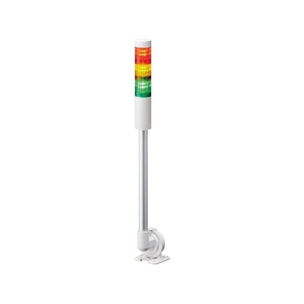 パトライト LR4-102QJNW-R シグナルタワー LED積層信号灯 赤 LR4102QJNWR
