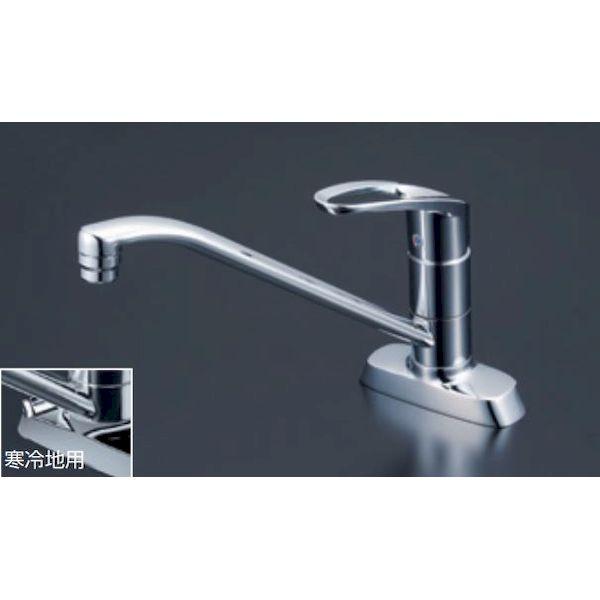 KVK 4952490259399 KV KM5081ZTV8 寒 流台混合栓 80°の通販は