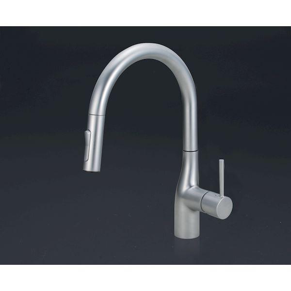 直送 代引不可・他メーカー同梱不可 KVK 4952490803165 KV KM6061ECP グースネック混合栓 e パール