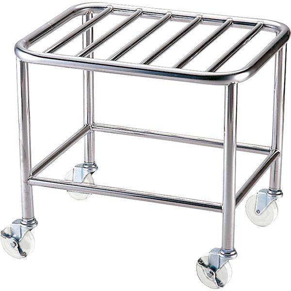 4967151008438 エムテートリマツ MT 18−8角型ざる置台 500×400×H460mm