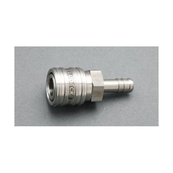 【個人宅配送不可】直送 代引不可 エスコ EA140GT-209  9mm ウレタンホースカップリング ステンレス製／ワンプッシュ EA140GT209【キャンセル不可】 5,551円