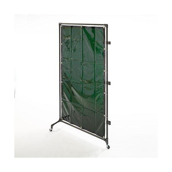 【個人宅配送不可】直送 代引不可 エスコ EA334BH-20G  1000x2150mm 溶接作業フェンスセット グリーン EA334BH20G【キャンセル不可】