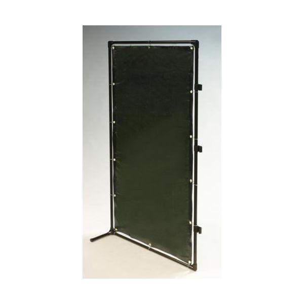 【個人宅配送不可】直送 代引不可 エスコ EA334BM-20G  1000x2000mm 溶接作業フェンスセット 緑色 EA334BM20G【キャンセル不可】