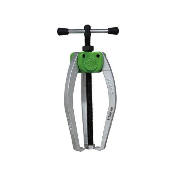 【個人宅配送不可】直送 代引不可 エスコ EA500BD-85A  85mm 3本爪プーラー オートグリップ EA500BD85A【キャンセル不可】