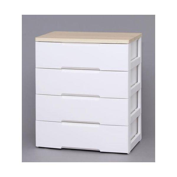 【個人宅配送不可】直送 代引不可 エスコ EA506L-60  805x510x 940mm 引出し式収納ケース 4段 EA506L60【キャンセル不可】