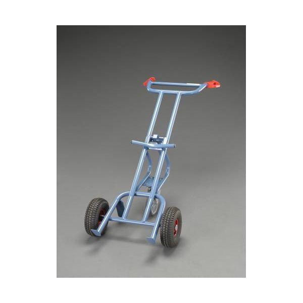 【個人宅配送不可】直送 代引不可 エスコ EA520FD-13 300kg ドラムトラック EA520FD13【キャンセル不可】