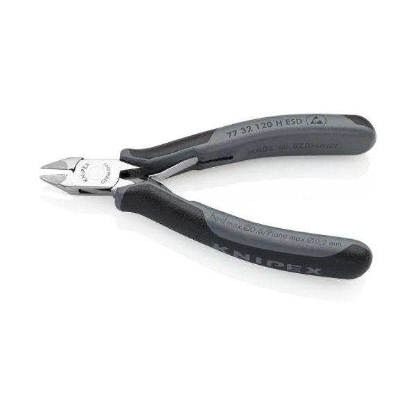 【個人宅配送不可】直送 代引不可 エスコ EA535KL-13  120mm 精密用ニッパー 超硬刃／ESD EA535KL13【キャンセル不可】