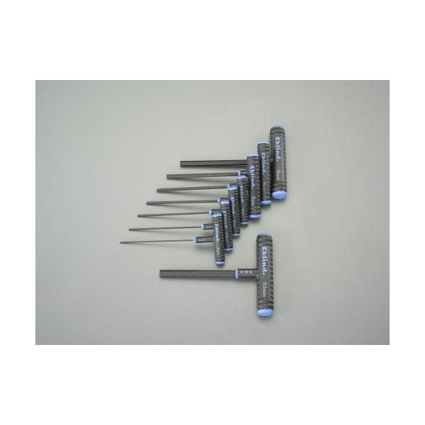 【個人宅配送不可】 エスコ EA573BM-1 直送 代引不可 2−10mm／150mm／8本組 Hexagon T型レンチ EA573BM1【キャンセル不可】