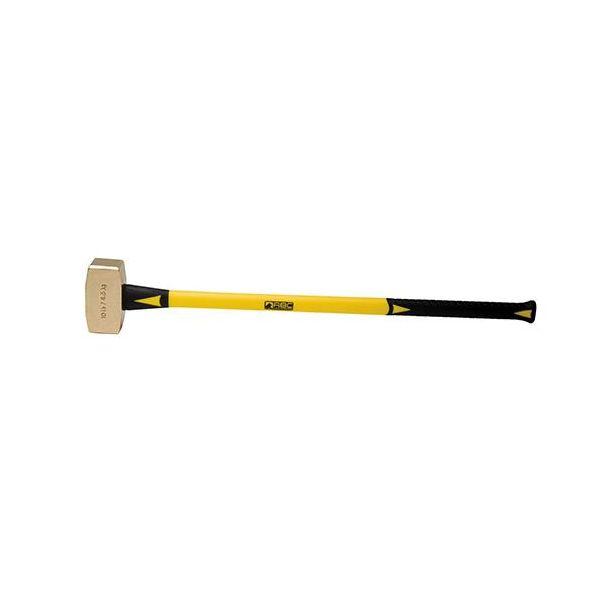【個人宅配送不可】直送 代引不可 エスコ EA575ER-2  4．5kg／63mm 真鍮大ハンマー グラスファイバー柄 EA575ER2【キャンセル不可】
