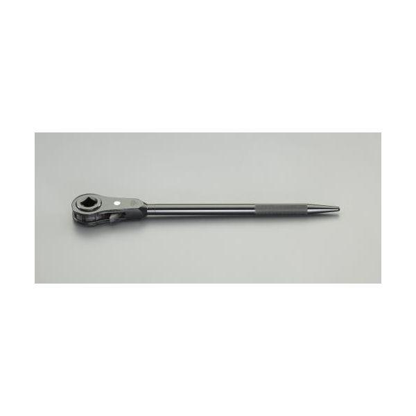 【個人宅配送不可】直送 代引不可 エスコ EA602AR-24  24mm／500mm 四角ラチェットレンチ EA602AR24【キャンセル不可】