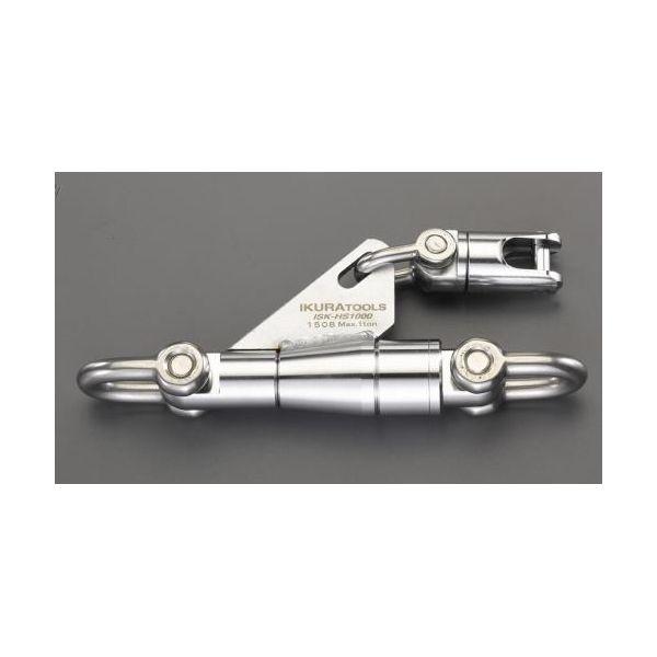 【個人宅配送不可】直送 代引不可 エスコ EA629CF-1 205x80mm／9．8kN ハイブリッドスイベル EA629CF1【キャンセル不可】