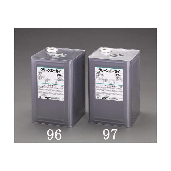 【個人宅配送不可】直送 代引不可 エスコ EA942ED-97  20kg 油性 環境対応型錆止め塗料 赤 EA942ED97【キャンセル不可】