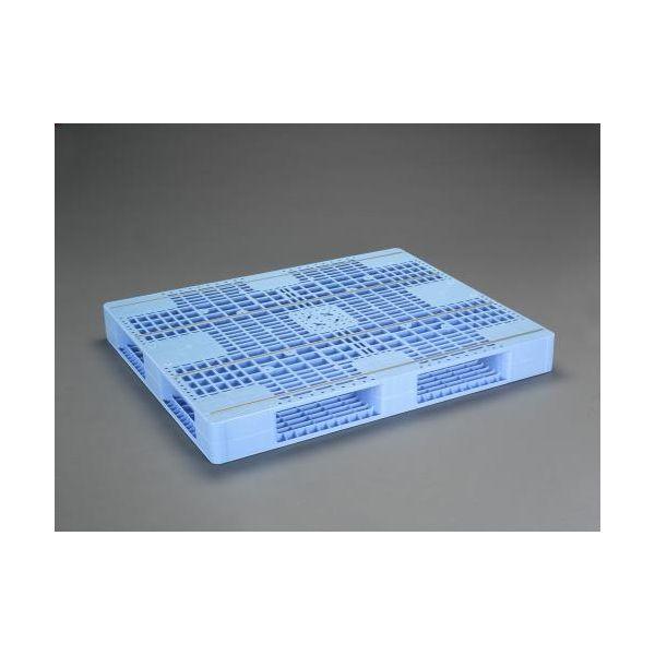 【個人宅配送不可】直送 代引不可 エスコ EA985P-8 1000x1200x130mm／パレット・PP製 2枚 EA985P8【キャンセル不可】