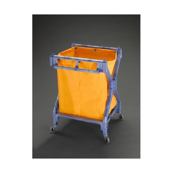 【個人宅配送不可】直送 代引不可 エスコ EA995AA-271  710x660x950mm ダストカート EA995AA271【キャンセル不可】