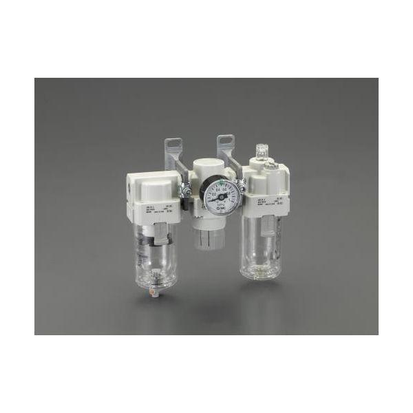 【個人宅配送不可】直送 代引不可 エスコ EA153SC-13  Rc 3／8” F．R．L． ユニット EA153SC13【キャンセル不可】