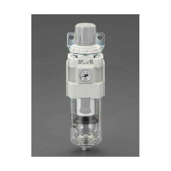 【個人宅配送不可】直送 代引不可 エスコ EA153SL-23B  Rc 3／8” 減圧弁 エアーフィルター／ブラケット付 EA153SL23B【キャンセル不可】