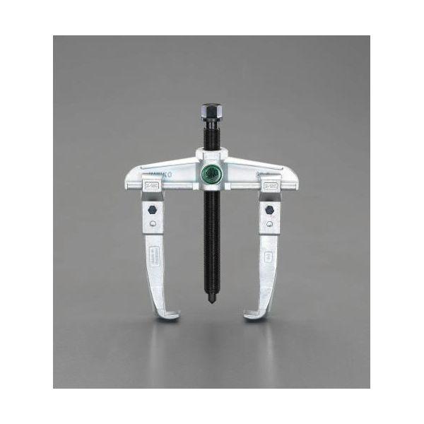 【個人宅配送不可】直送 代引不可 エスコ EA500AA-650 650mm スライドアームプーラー 2本爪 EA500AA650【キャンセル不可】