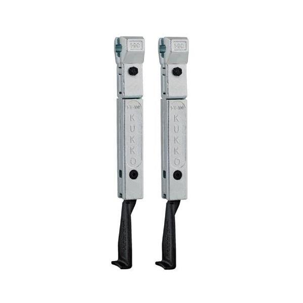 【個人宅配送不可】直送 代引不可 エスコ EA500CE-6 300mm EA500CE−160／200用 アーム 2本組／薄爪 EA500CE6【キャンセル不可】